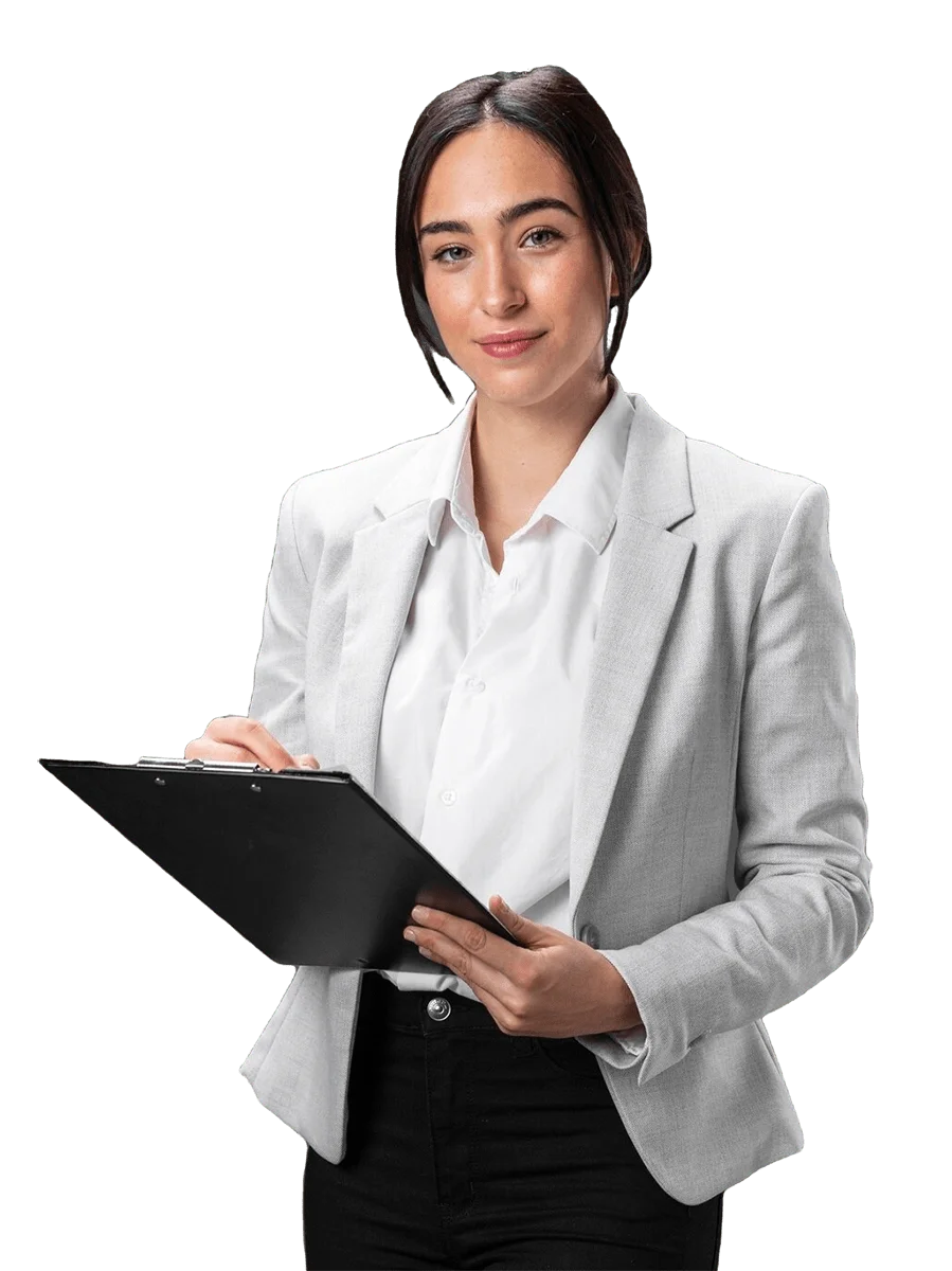 portrait-female-lawyer-formal-suit-with-clipboard